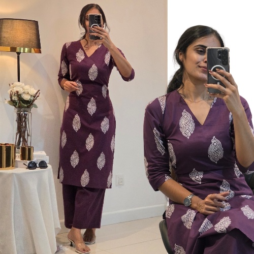 PLUM NOIR CO-ORD SUIT