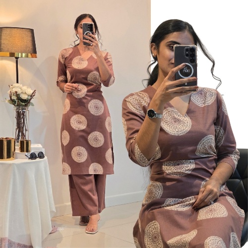 DUSTY ROSE  CO-ORD SUIT