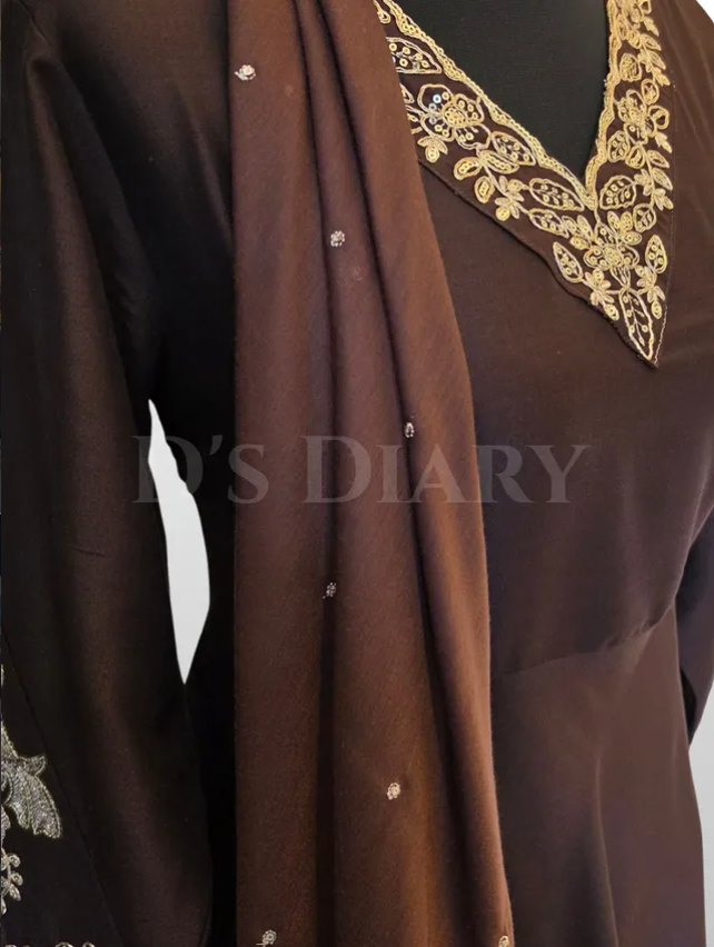 Luxe Brown Suit