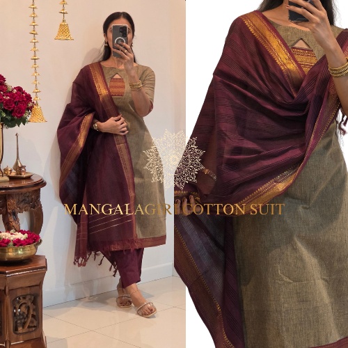 YAZHINI SUIT  BRG